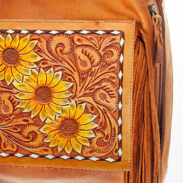 American Darling Hobo Hand Tooled Genuine Leather Women Bag Western Handbag